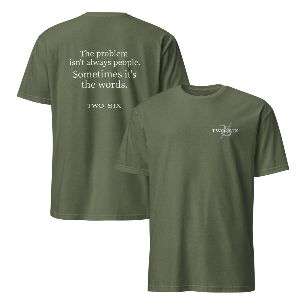 TWO SIX T-shirt "The words"
