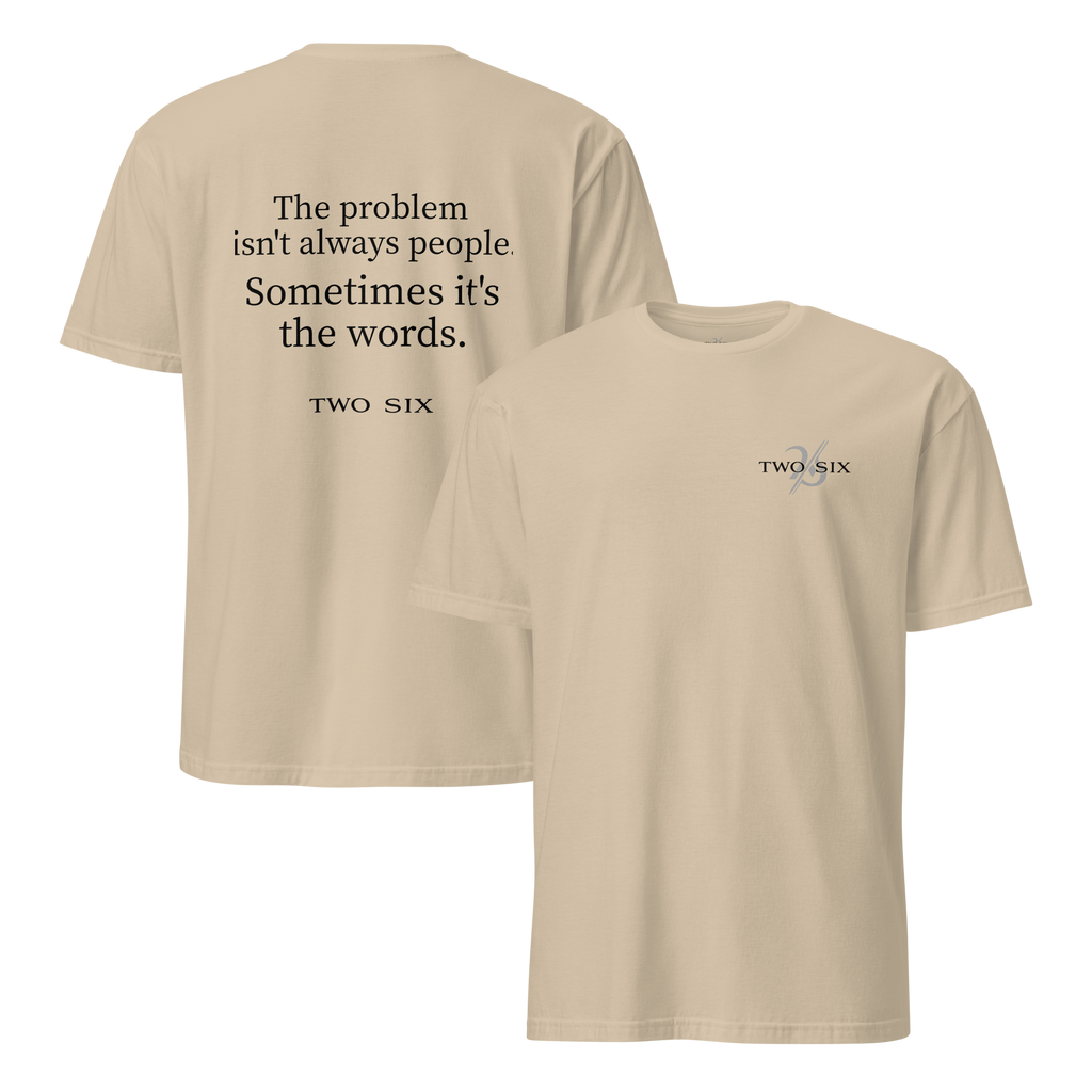 TWO SIX T-shirt "The words"