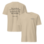 TWO SIX T-shirt "The words"