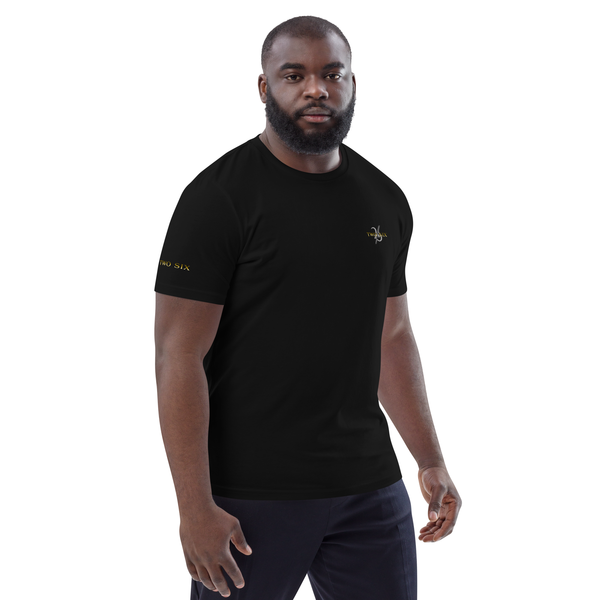 Ekologisk t-shirt i bomull för män