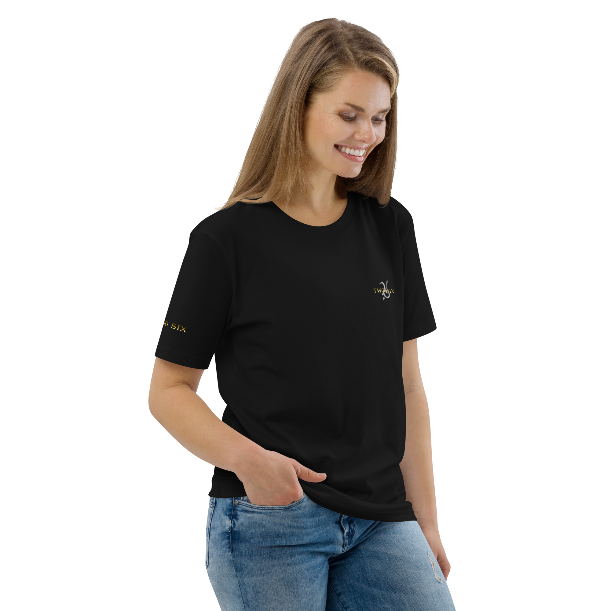 T-shirt i ekologisk bomull för dam