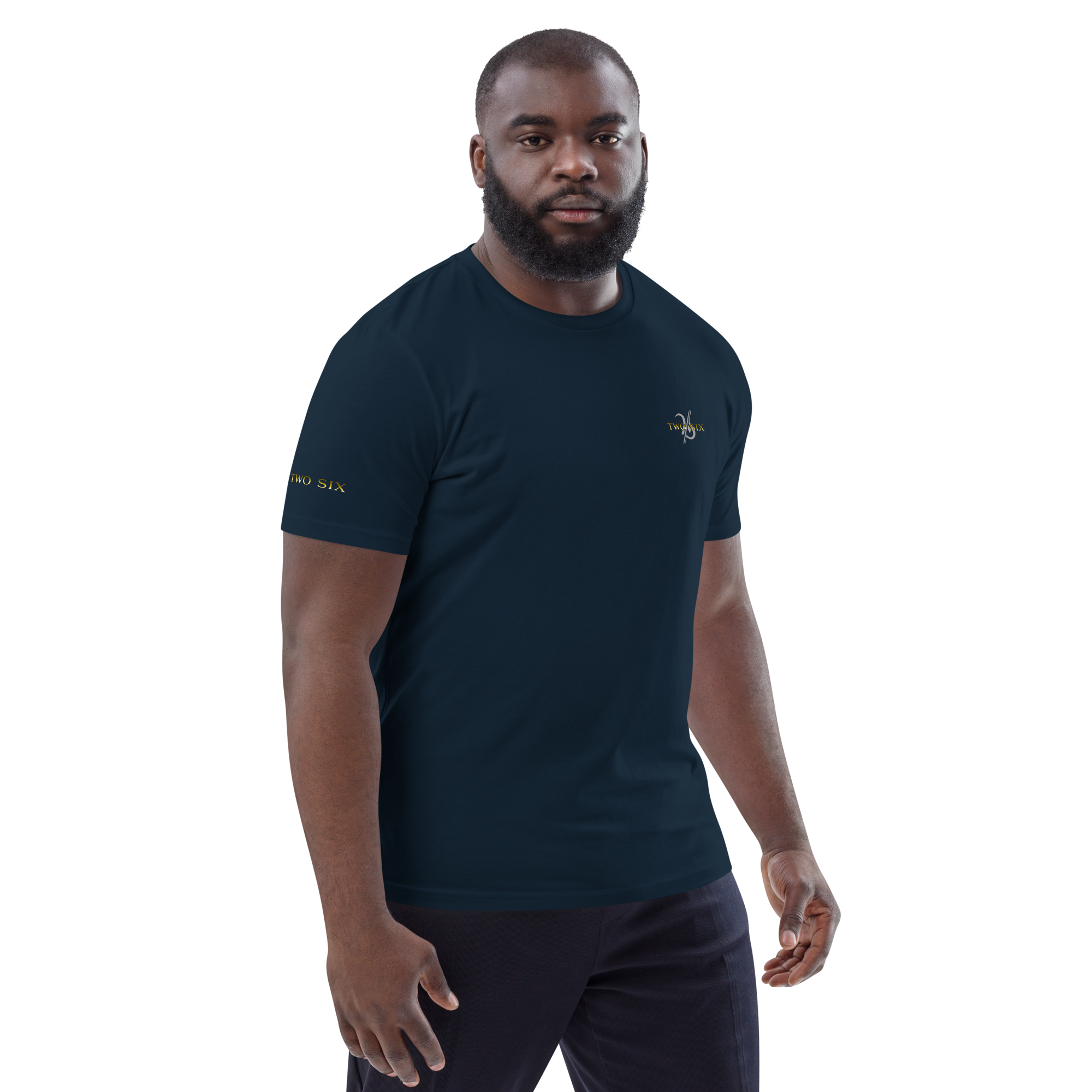 Ekologisk t-shirt i bomull för män