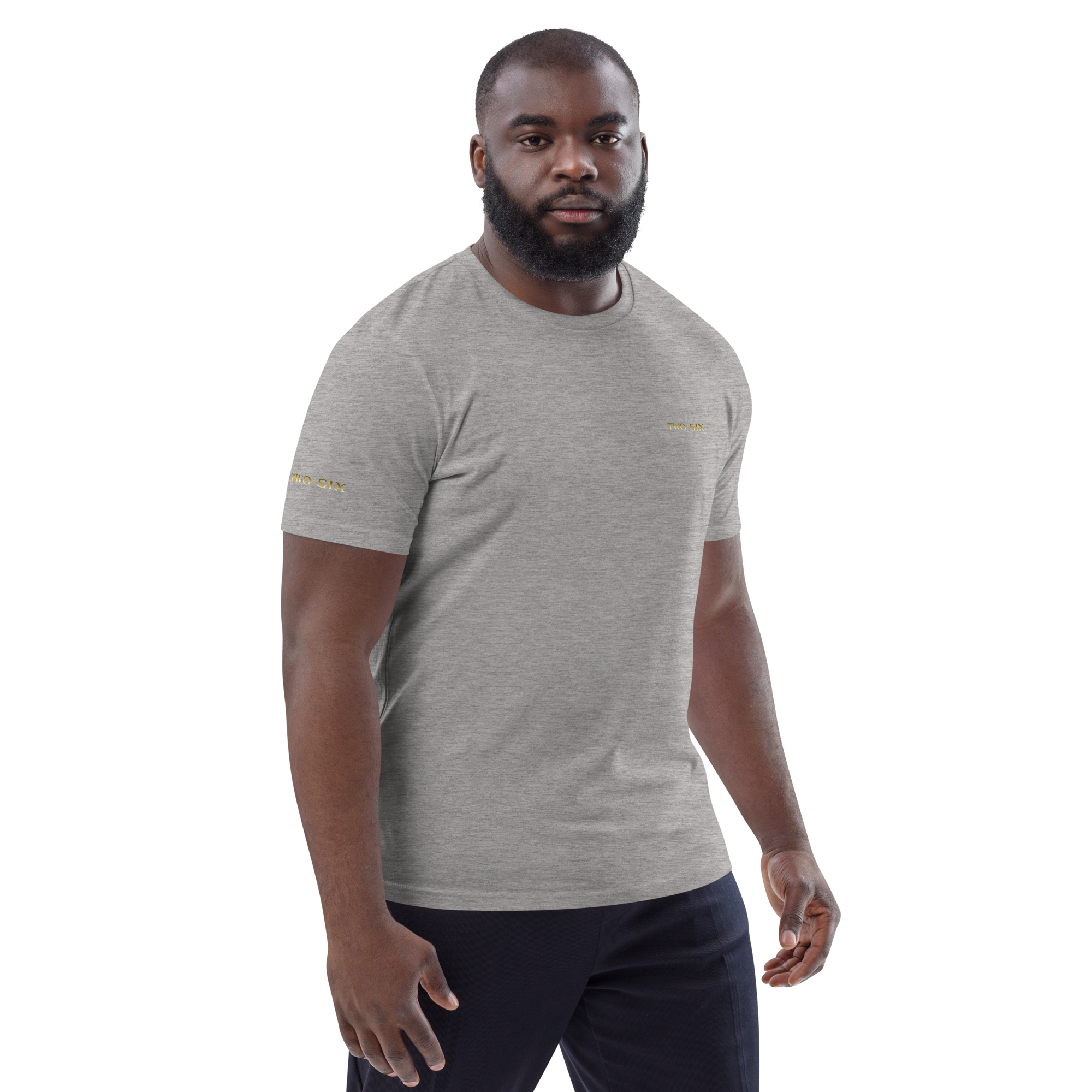 Ekologisk t-shirt i bomull för män