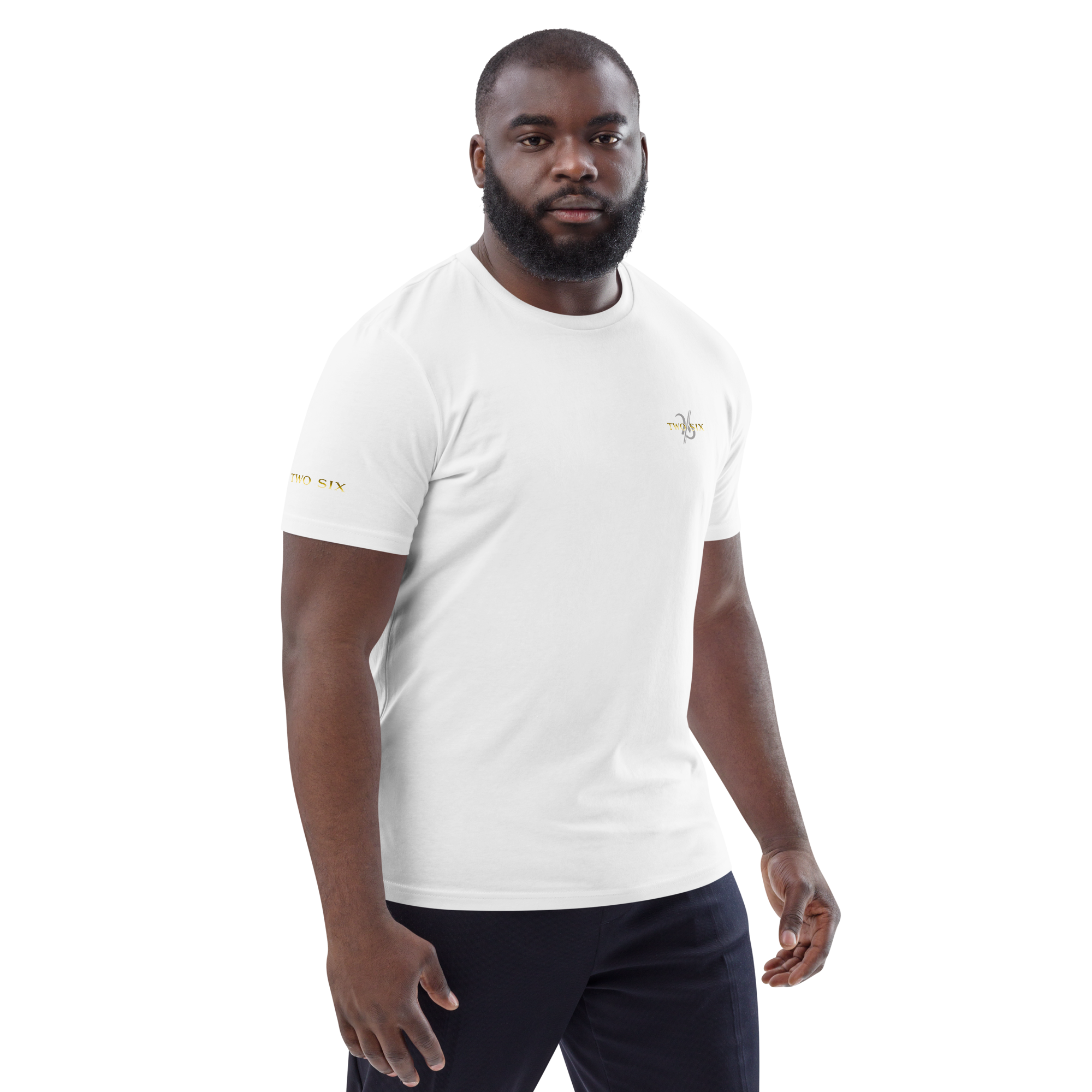 Ekologisk t-shirt i bomull för män