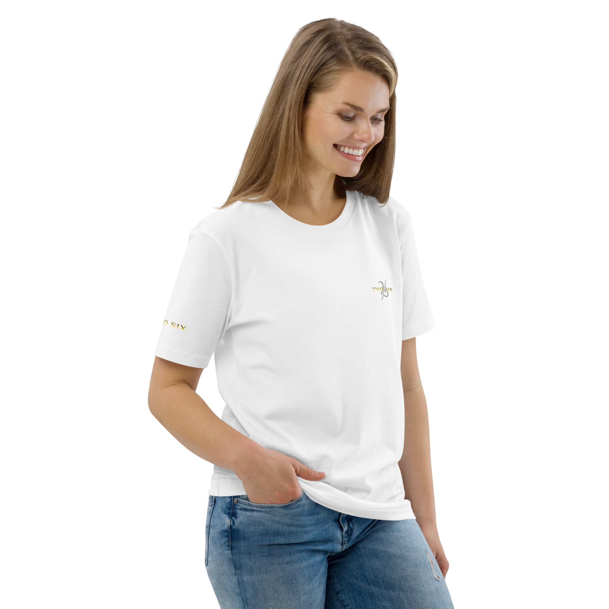 T-shirt i ekologisk bomull för dam
