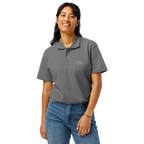 Womens pique polo shirt