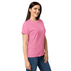 Dam-t-shirt med mjuk yta
