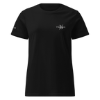 Dam-t-shirt med mjuk yta