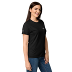 Dam-t-shirt med mjuk yta