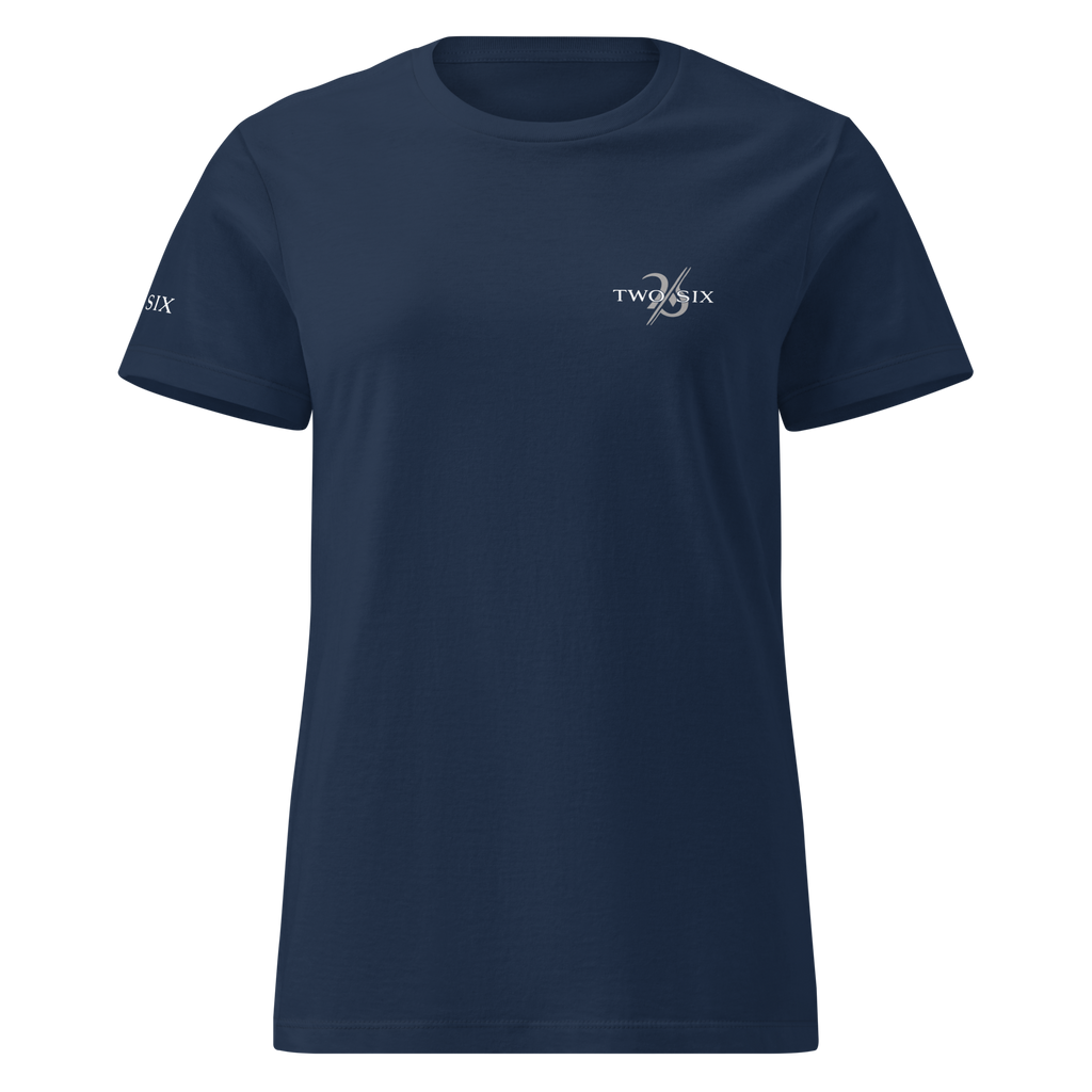 Dam-t-shirt med mjuk yta