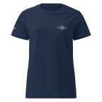 Dam-t-shirt med mjuk yta