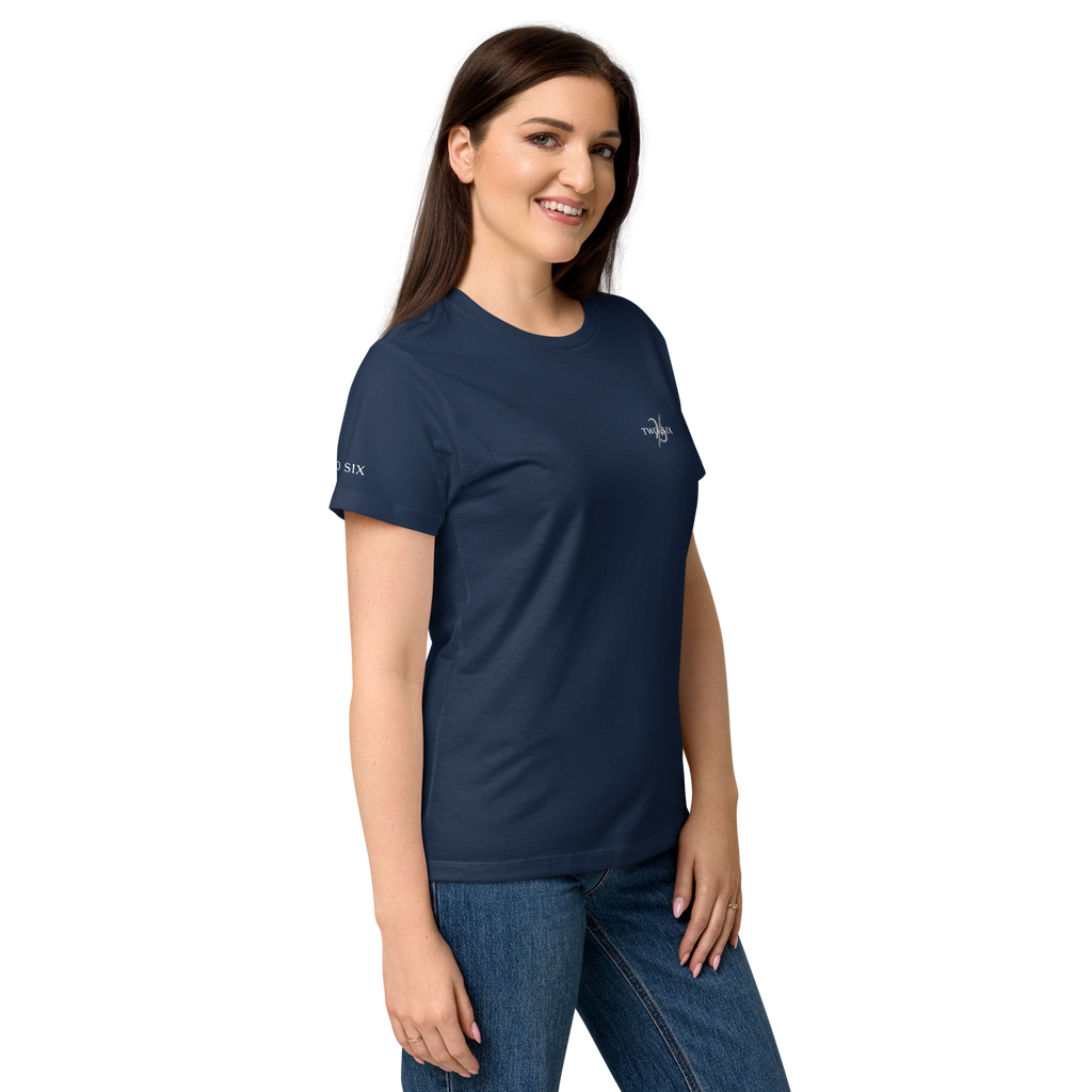 Dam-t-shirt med mjuk yta