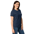 Dam-t-shirt med mjuk yta