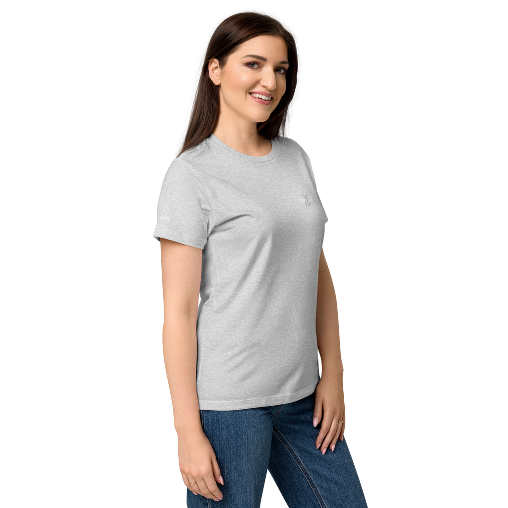 Dam-t-shirt med mjuk yta