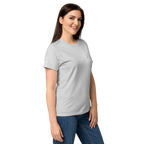 Dam-t-shirt med mjuk yta