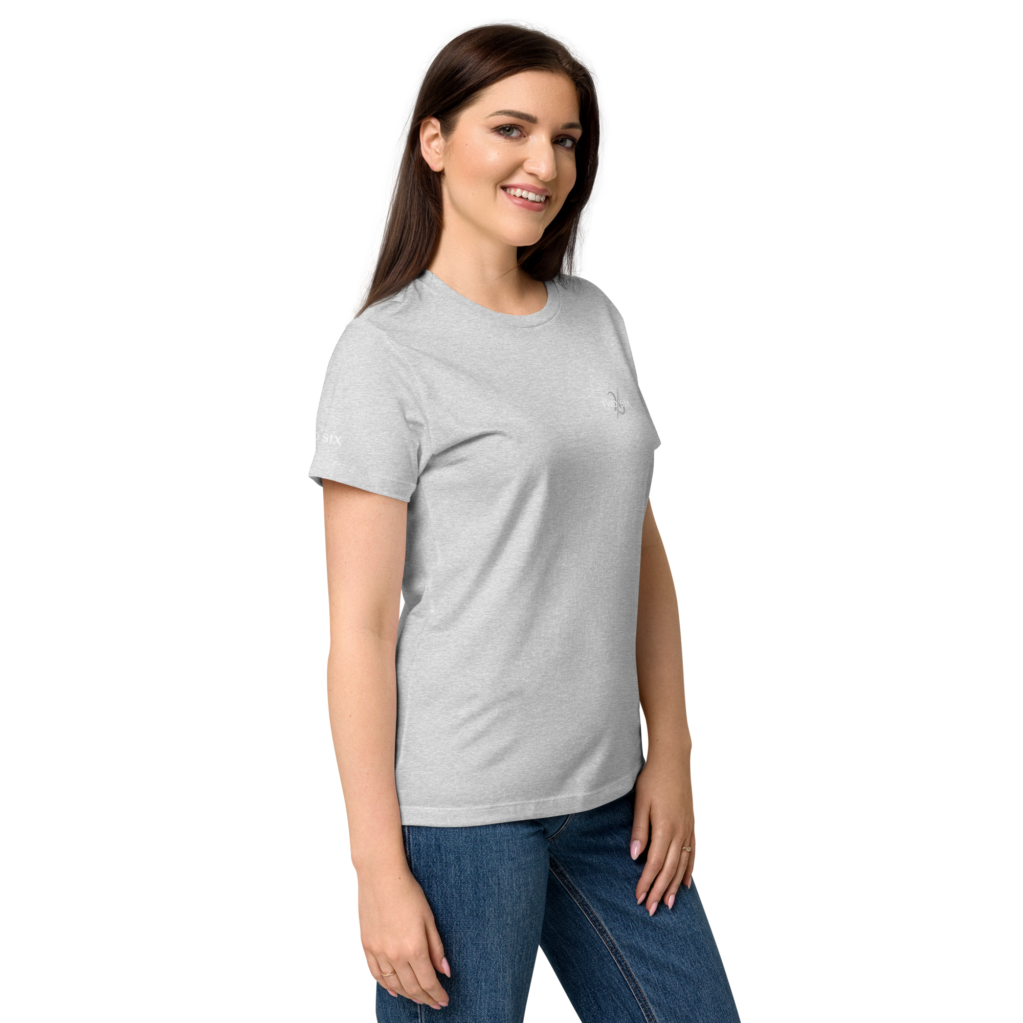 Dam-t-shirt med mjuk yta